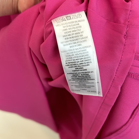 French Connection Puff Sleeve Dress Size 8 - Picture 10 of 10